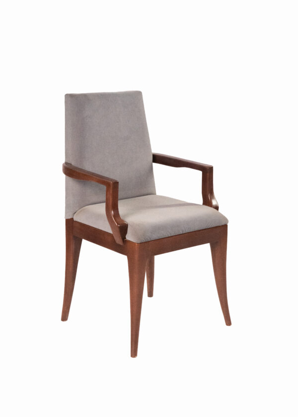Chaise avec accoudoir